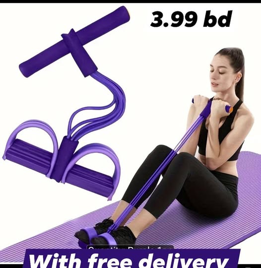 Portable Resistance Band Sit-Up Trainer – Full Body Workout