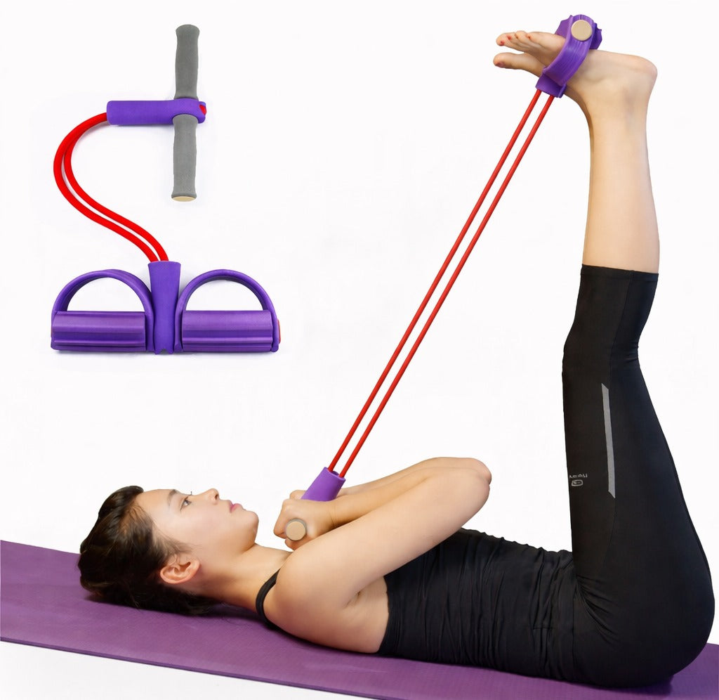 Portable Resistance Band Sit-Up Trainer – Full Body Workout